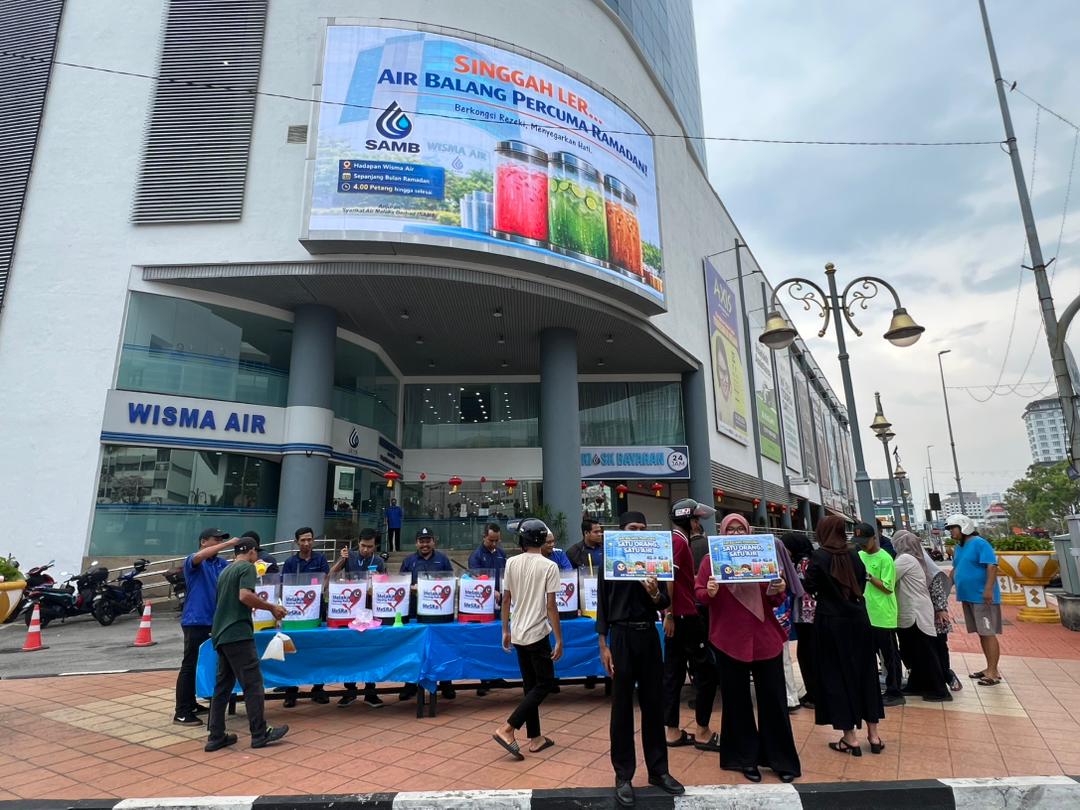 Program Air Balang Percuma Ramadan