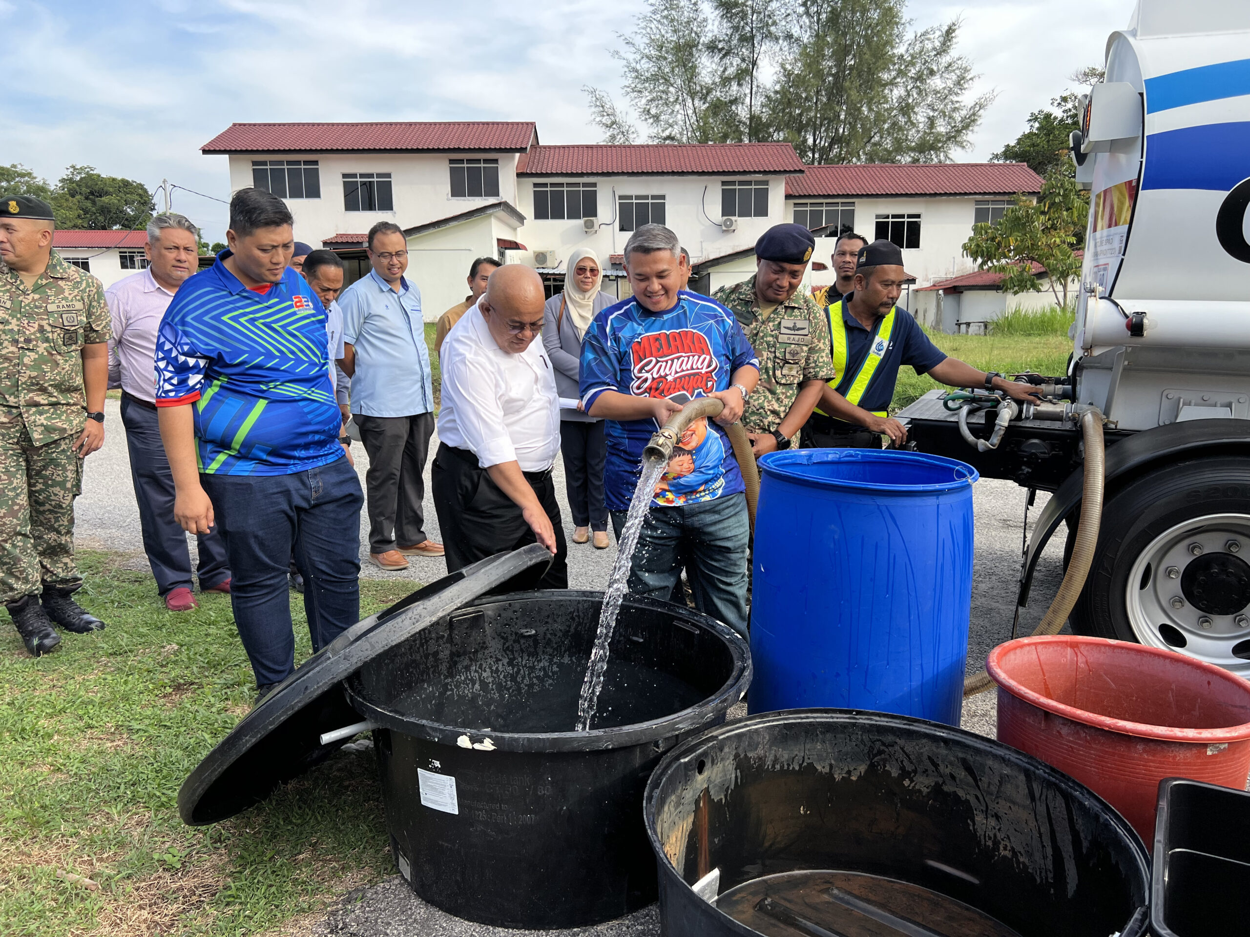 Lawatan Tapak Di Kem Terendak